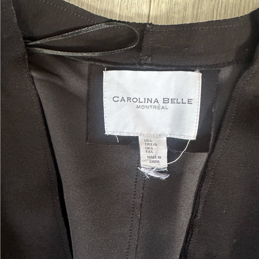 Carolina Belle Black Women's Blazer - Picture 3 of 3